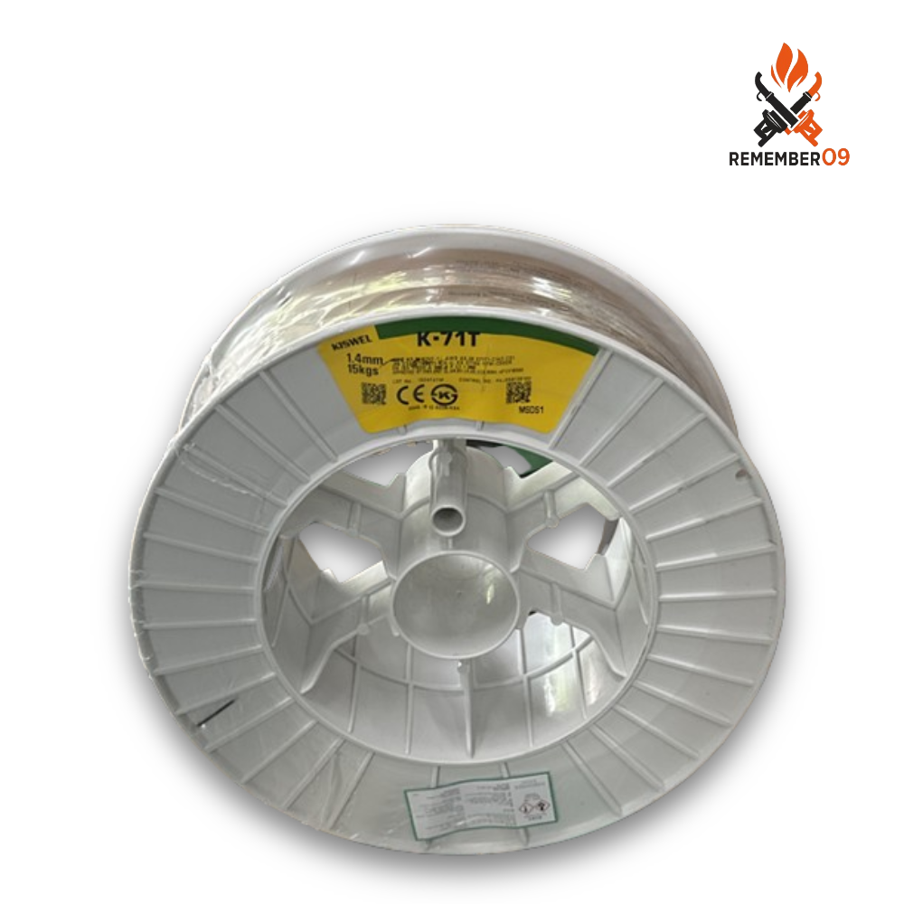 고려용접봉 CO2용접봉 K-71T 5kg 플럭스코드 와이어 E71T소형 보빈, 1개, 1.4mm 23,900원