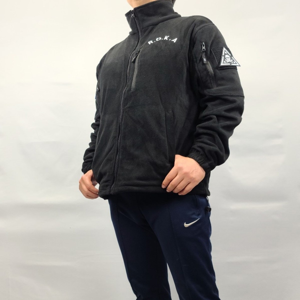 로카후리스 간부 [앞가슴지퍼포켓 양팔 좌/우가슴 벨크로 부착형] 코리아아미 ROKA 전술후리스 29,700원