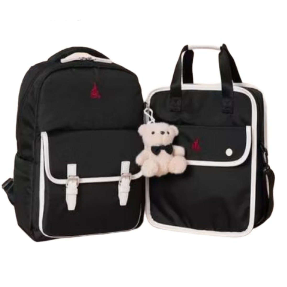 [매장발송] 빈폴키즈 남여공용 책가방 신학기 초등학교 입학 선물 곰돌이키링 신발주머니 세트 259,000원