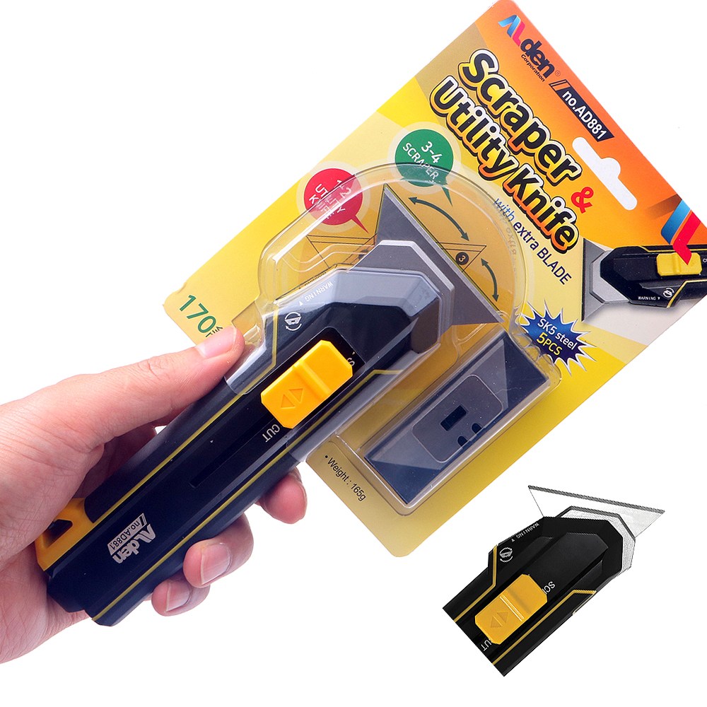 멀티 나이프 헤라 스크래퍼칼 커터칼 추가 칼날 5개 포함 구성 다용도칼 캇타칼 17,500원