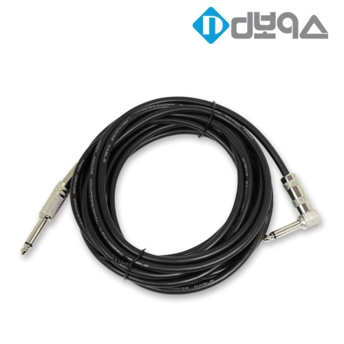 디보이스 AA-1/기타잭/기타케이블/앵글형/모노케이블/오디오케이블/악기/5m/케이블 11,000원