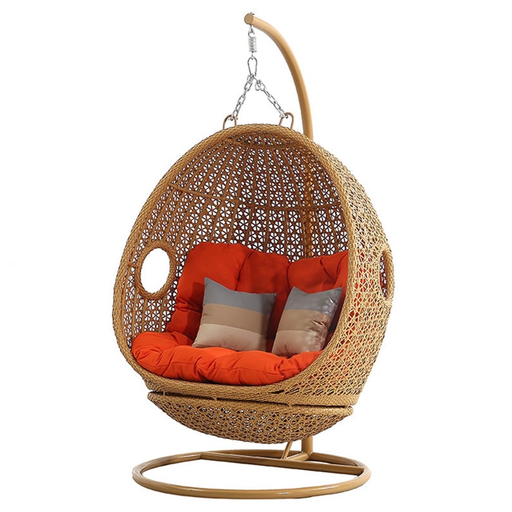 원형 나무 그네 체어 1p 원목 의자 인테리어 1인용 행잉 가든 1,382,220원