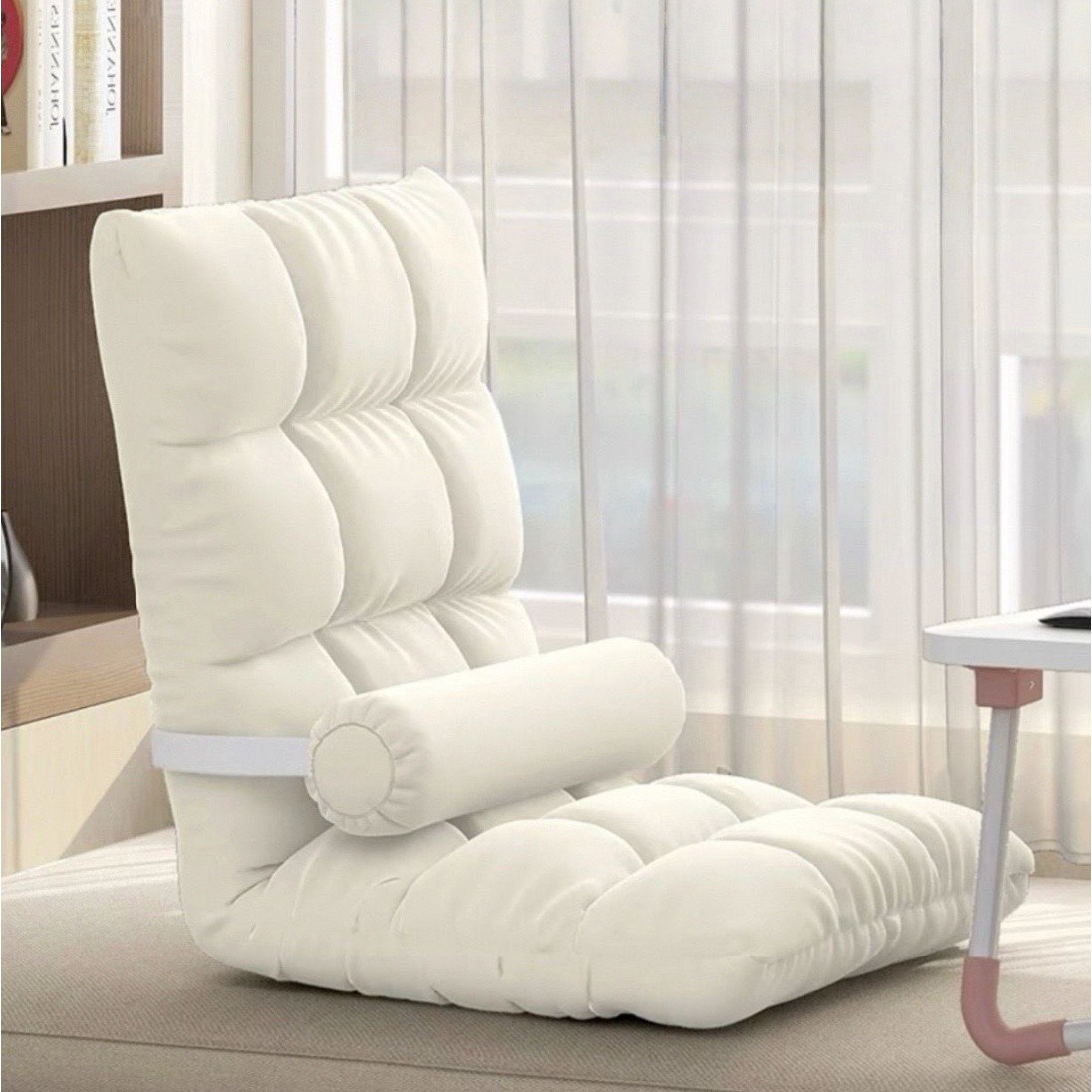 5단 각도조절 접이식 좌식의자 1인용 등받이 바닥체어 2color 22,230원