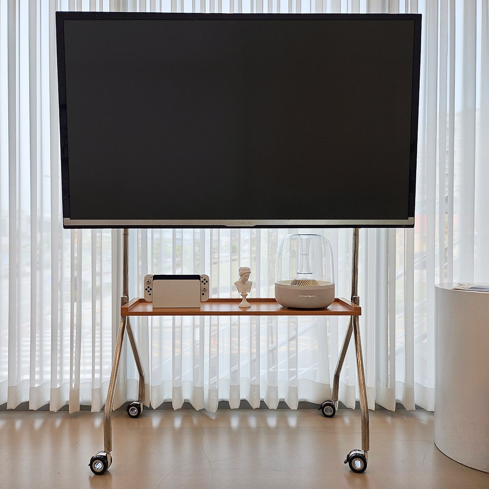 비홈데코 32-75인치 무타공 이동식 티비거치대 티비스탠드 TV거치대 TV스탠드 109,000원