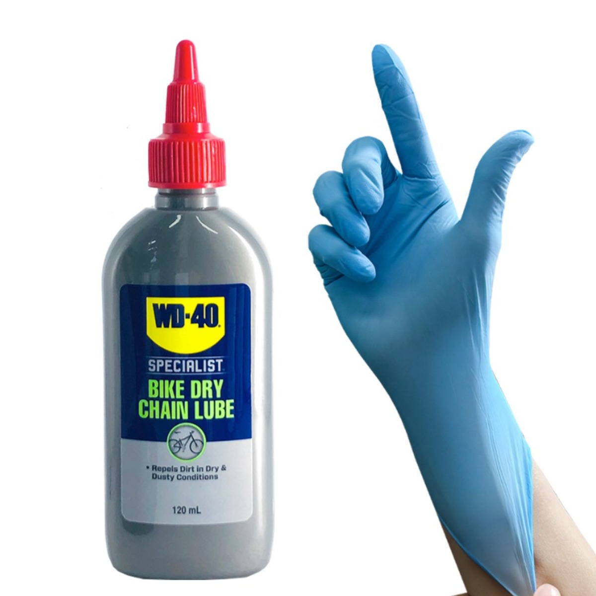 철공자 벡스 WD40 자전거 체인 오일 건식 습식 + 작업장갑 체인루브 윤활유 왁스 기름 자전거용품, 2세트 22,200원