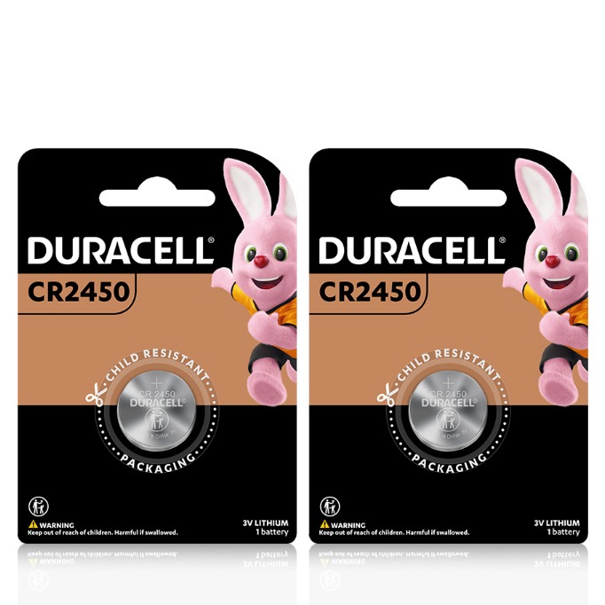듀라셀 리튬 코인건전지 CR2450 6,290원