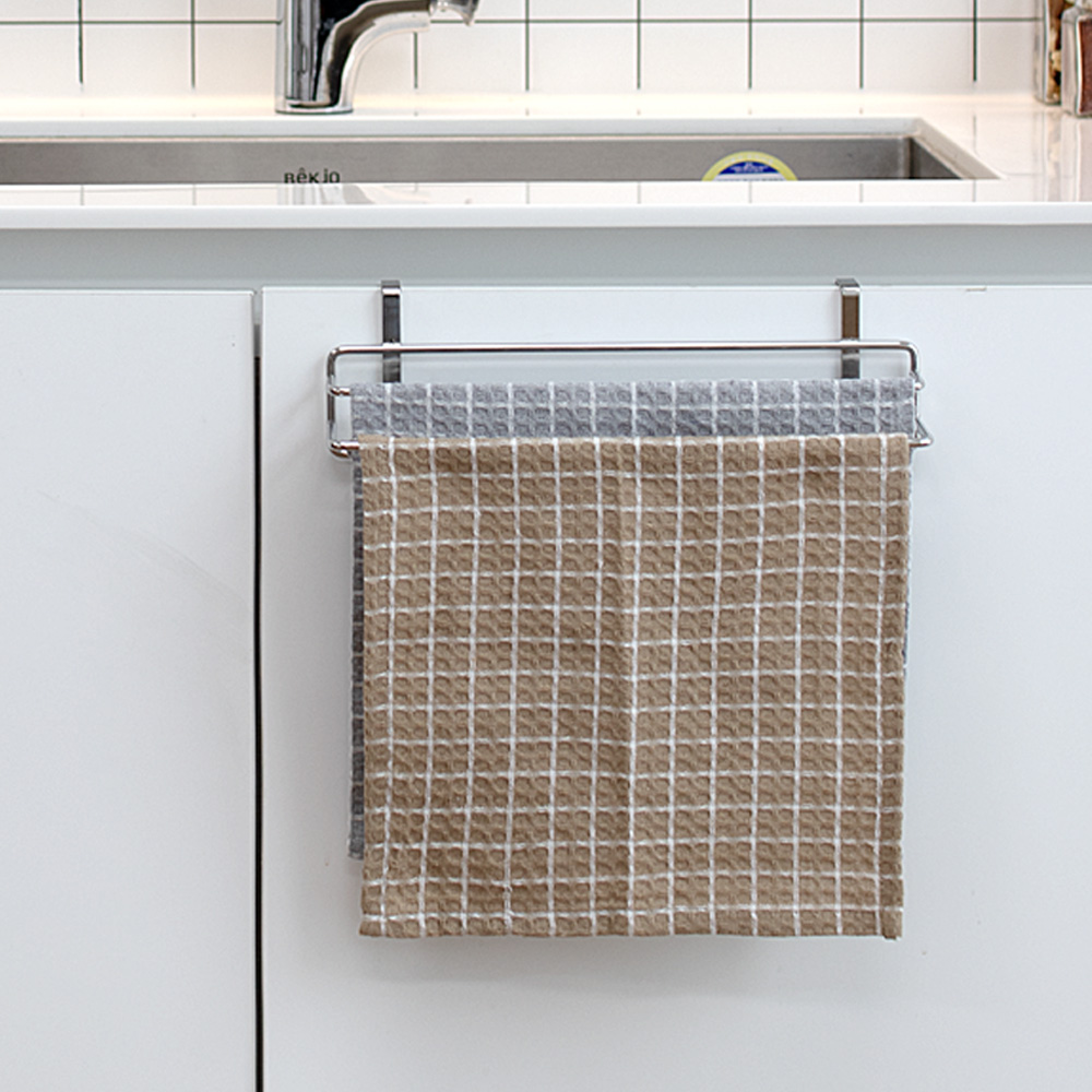 스텐팩토리 스테인레스 행주 걸이 2단, 단일색상, 1개 8,910원