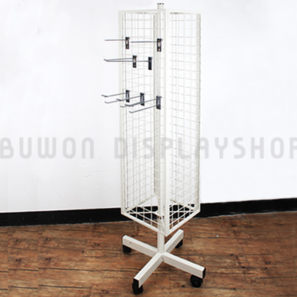 부원진열장 사각회전진열대 대,소 철제진열대, 1개 110,000원