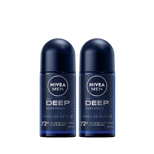 니베아 맨 데오드란트 롤온 딥 50ml X 2개 27,100원