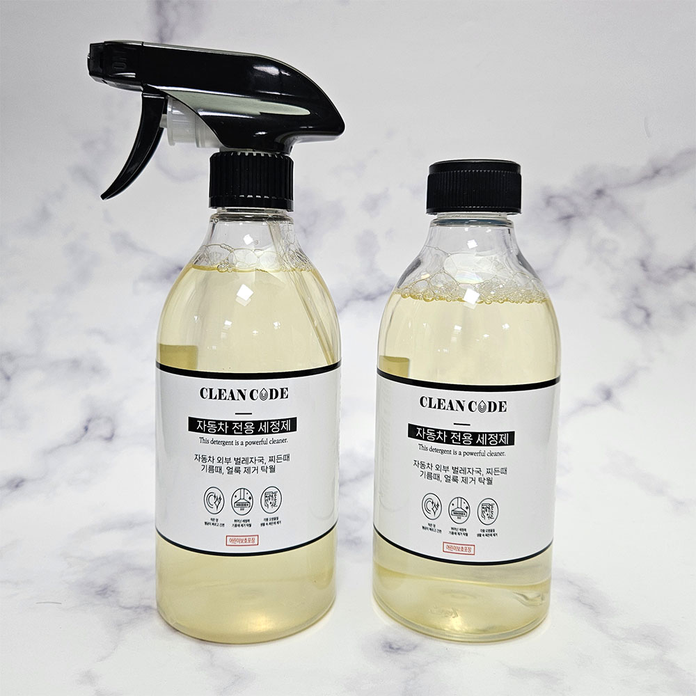 클린코드 자동차 버그크리너, 찌든때, 페인트자국, 휠세정, 송진, 새똥, 타르 등 다목적 외부 세정, 2개, 500ml 15,900원