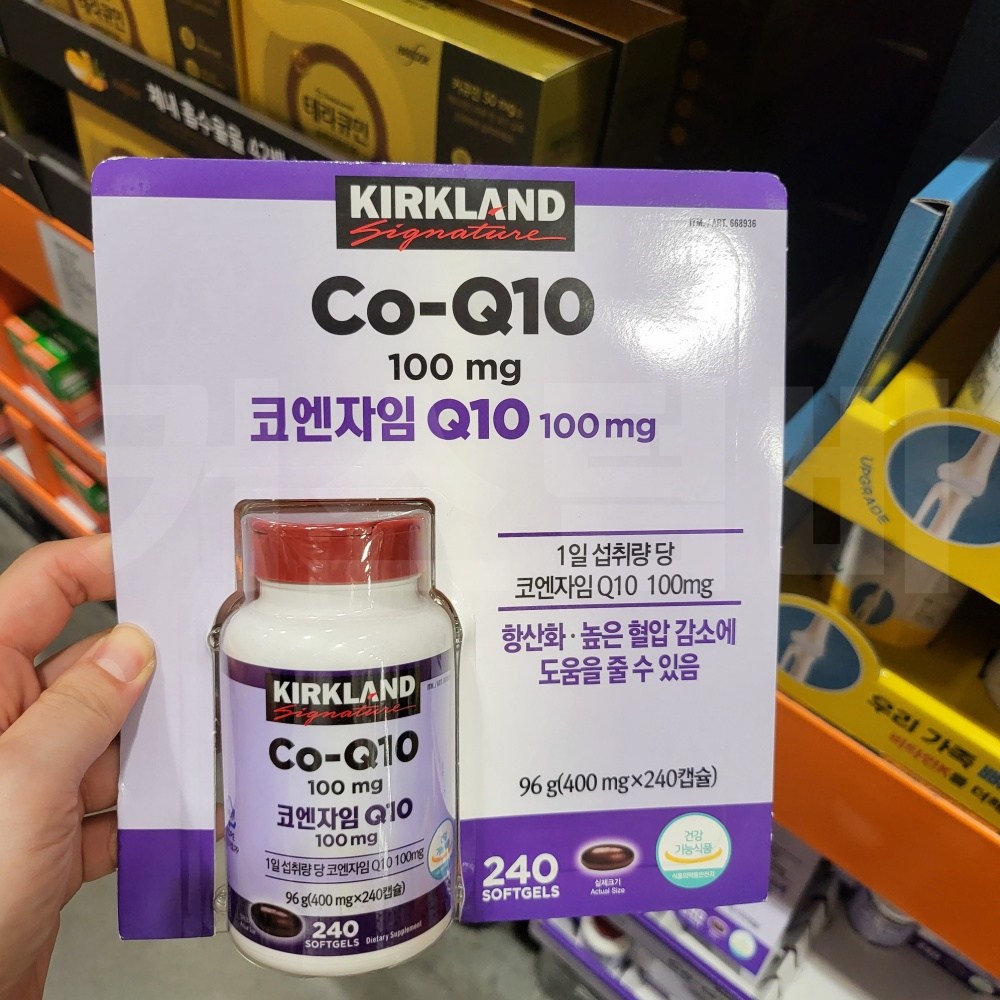 코스트코 커클랜드 코엔자임 큐텐 코큐텐, 1개, 240정 28,790원