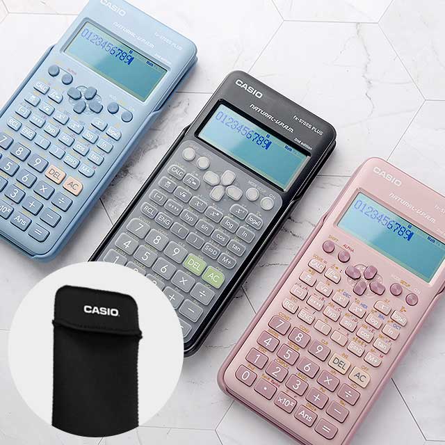 카시오 공학용 계산기 FX-570ES PLUS 2+전용 키스킨+파우치 세트 40,100원