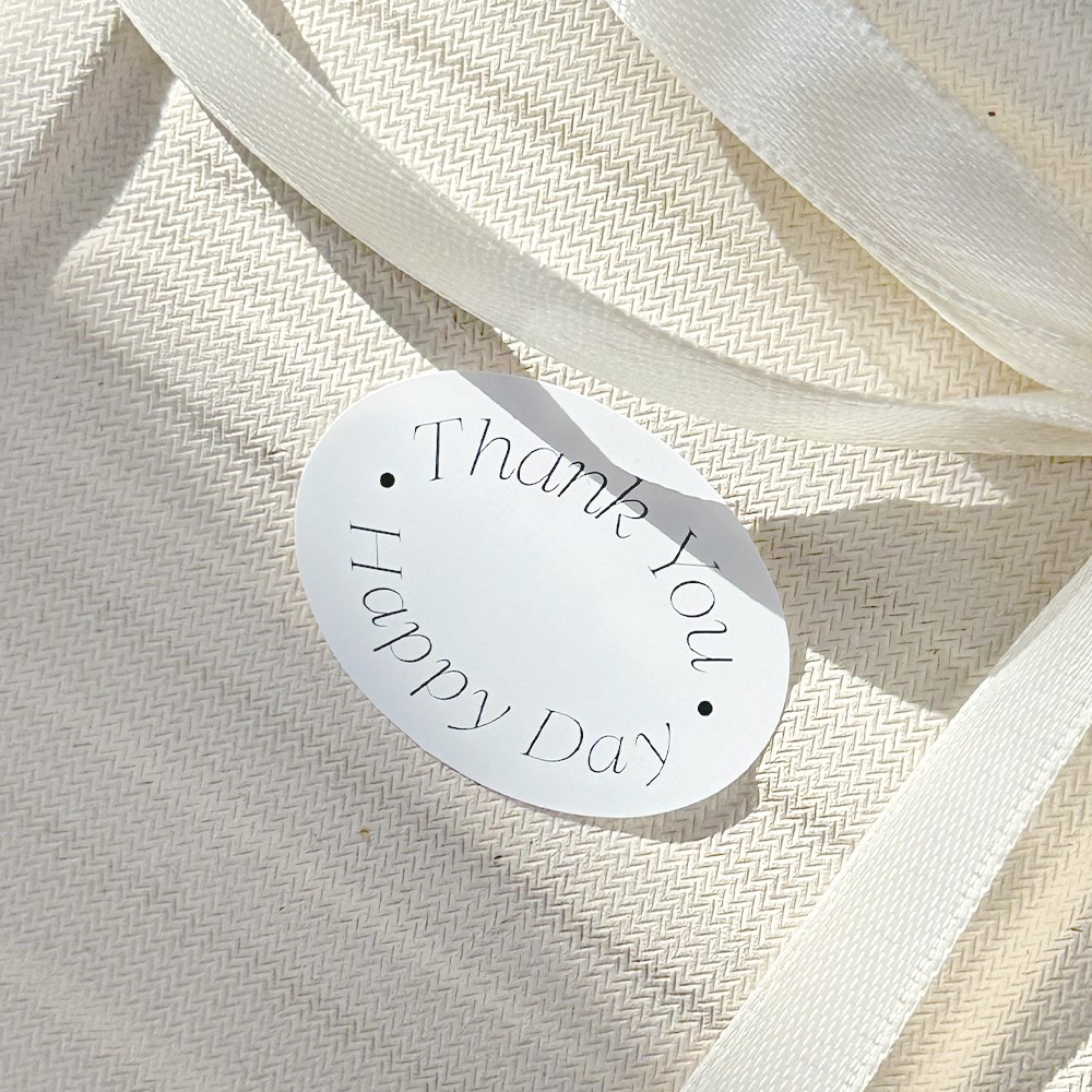 선물 포장 감사 땡큐 스티커 50개 [Lovely Gift], 50개 7,000원