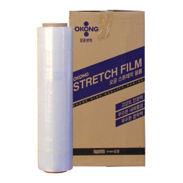 오공 스트레치필름 공업용랩 두께20mic x 폭500mm x 길이300M (낱개1롤) [WC509DF] 34,500원
