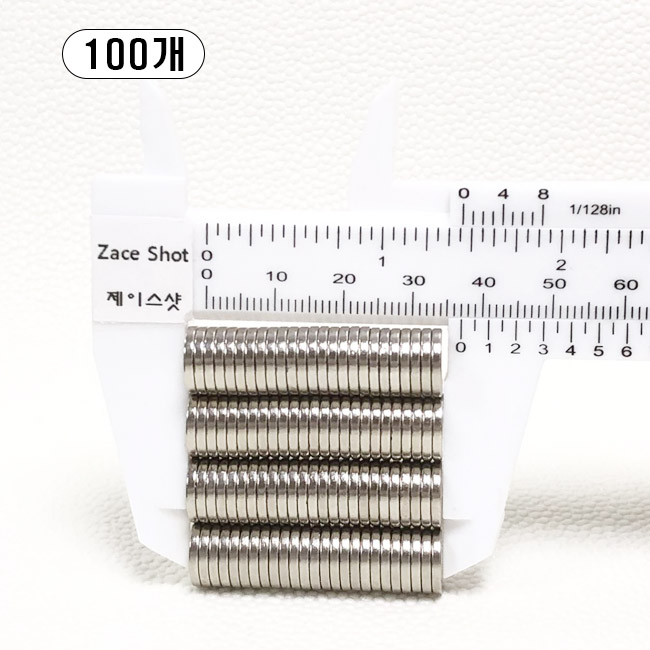 제이스샷 자석 네오디움 ND10*1.5T, 100개 16,900원