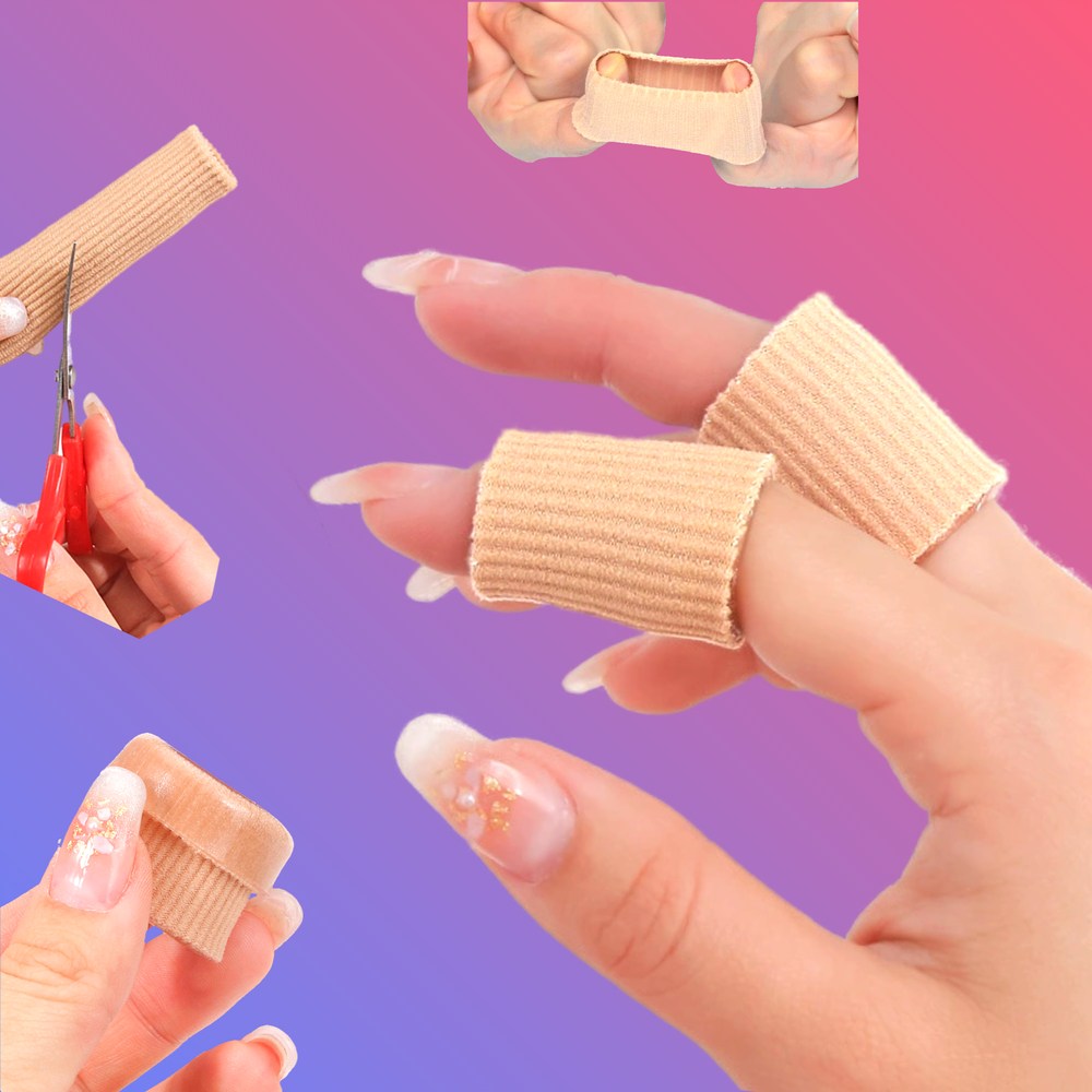 리턴바디 손가락보호대 잘라쓰는 실리콘 엄지 검지 새끼 손가락밴드 마디 관절 인대 물집 방지 부목 지지대 고정 골무 통풍 방수 보호튜브 5,000원