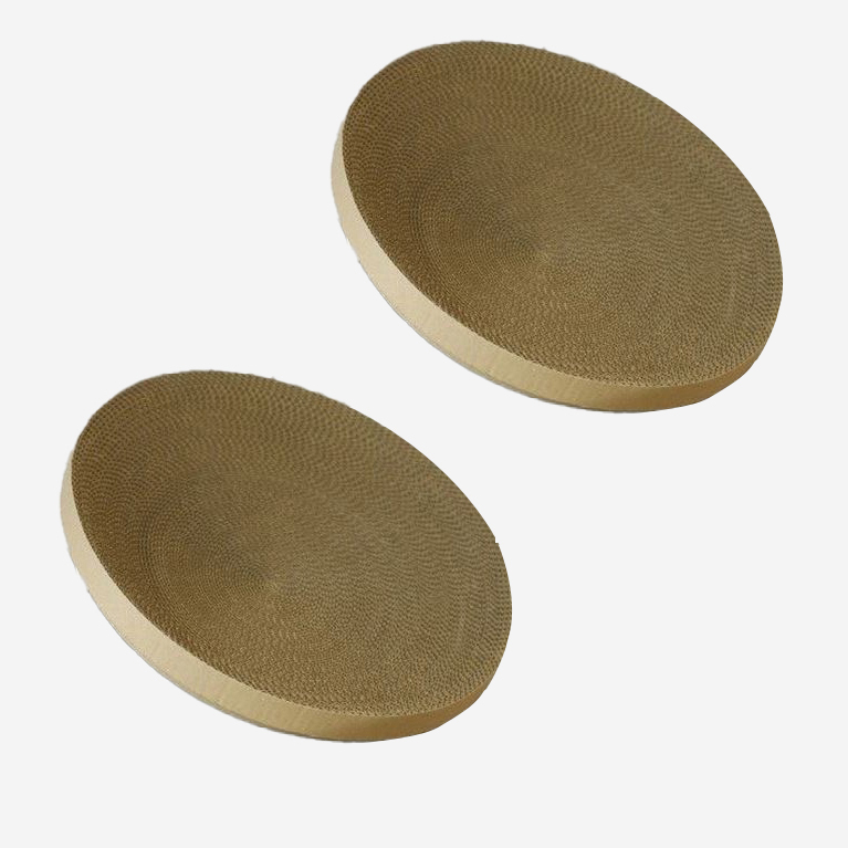 레오펫 원형 고양이 스크래쳐 대형 46cm 용 리필형 2입 (리필 사이즈 43cm) 17,900원