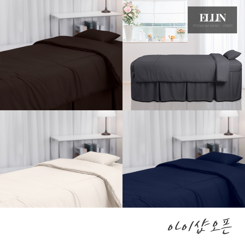 아이샵오픈 엘린 맞춤 미용베드커버 피부관리실 마사지 경락침대 커버 63,000원