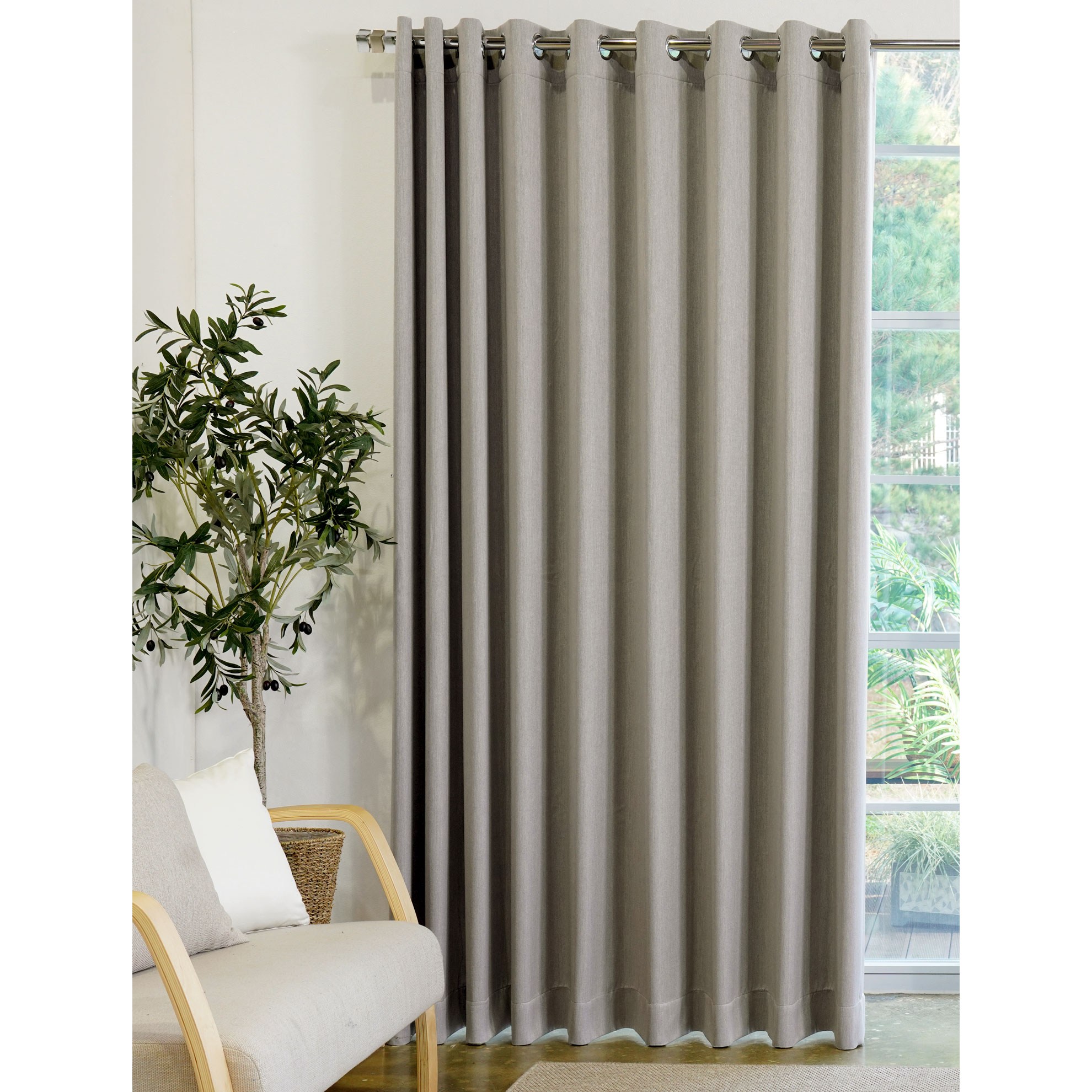 [암막 형상기억]누구나 내추럴 아일렛 커튼 66,900원