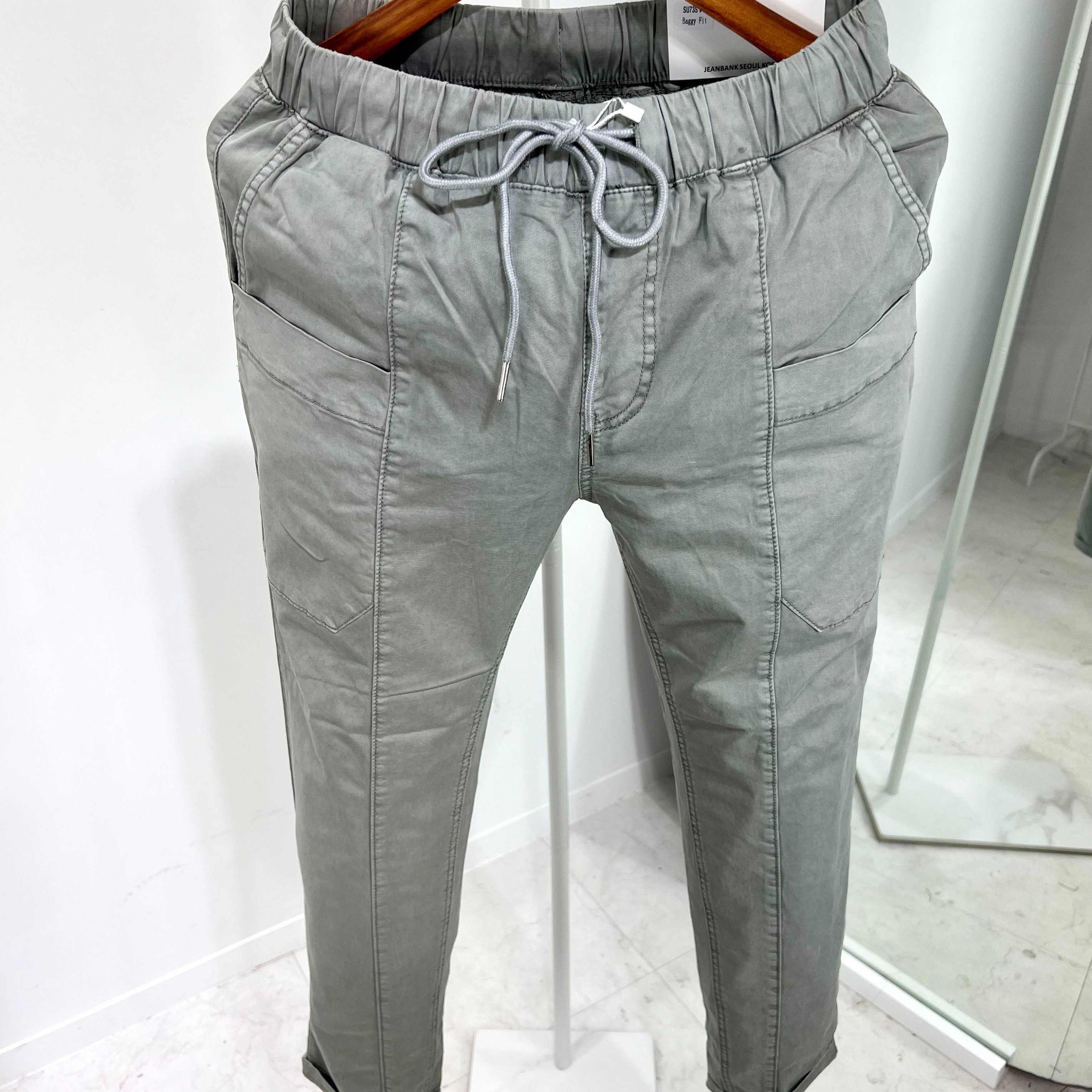 오시오시 남자 DM 밴딩 면바지 코튼팬츠 남성 캐주얼 데일리 편한 바지 37,000원