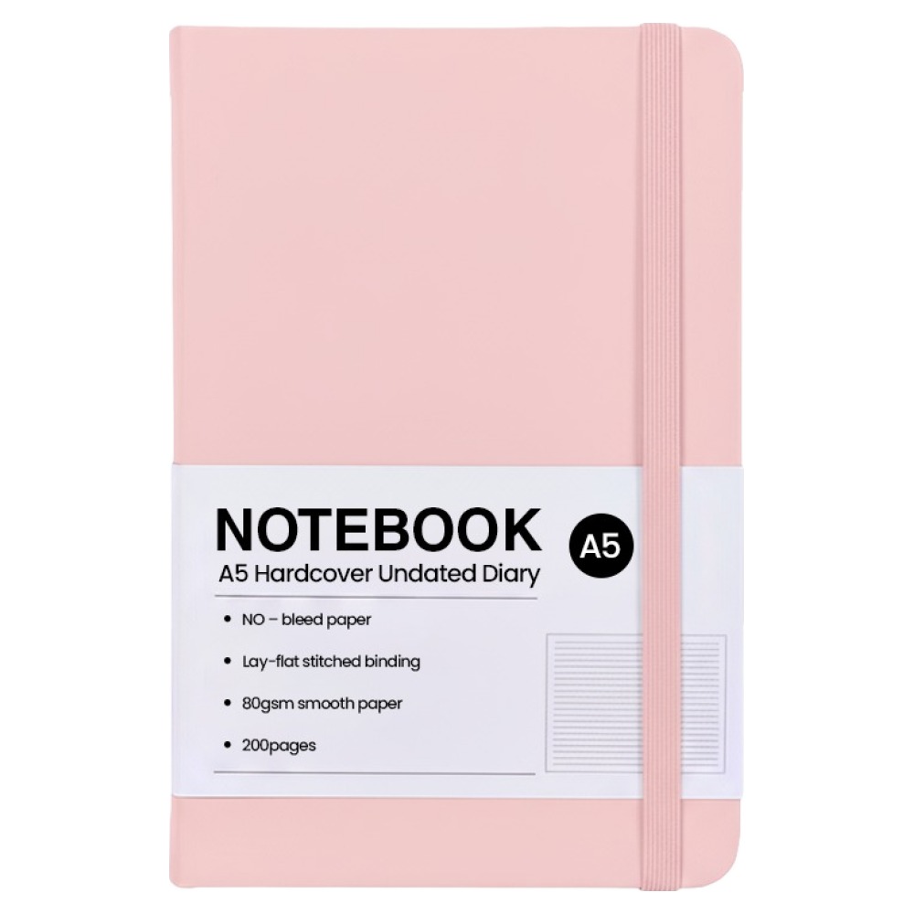 모더너리 A5 하드커버 업무용 플래너 만년 다이어리, 베이비 핑크, 1개 5,490원