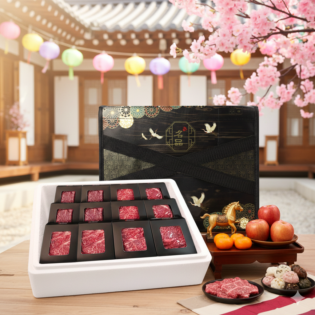 횡성축협한우 1등급 선물세트 2.4kg (등심 불고기 국거리 각 800g 소분포장), 1세트 235,150원