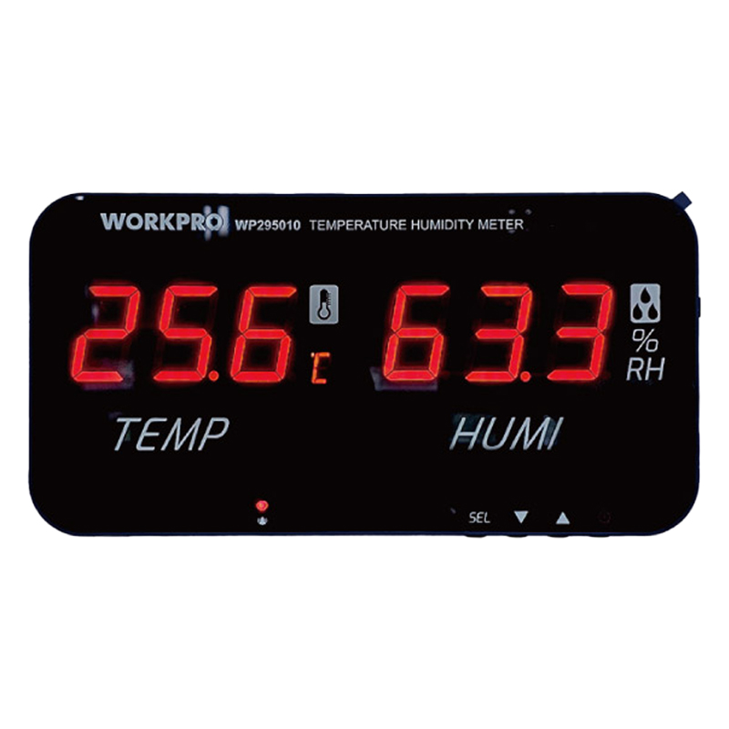 워크프로 디지털 온습도계 벽걸이형 알람형 WP295010, 1개 84,700원