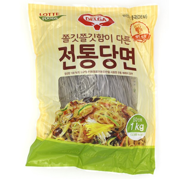 롯데푸드 델가 전통당면 1KG, 1개, 1kg 6,750원