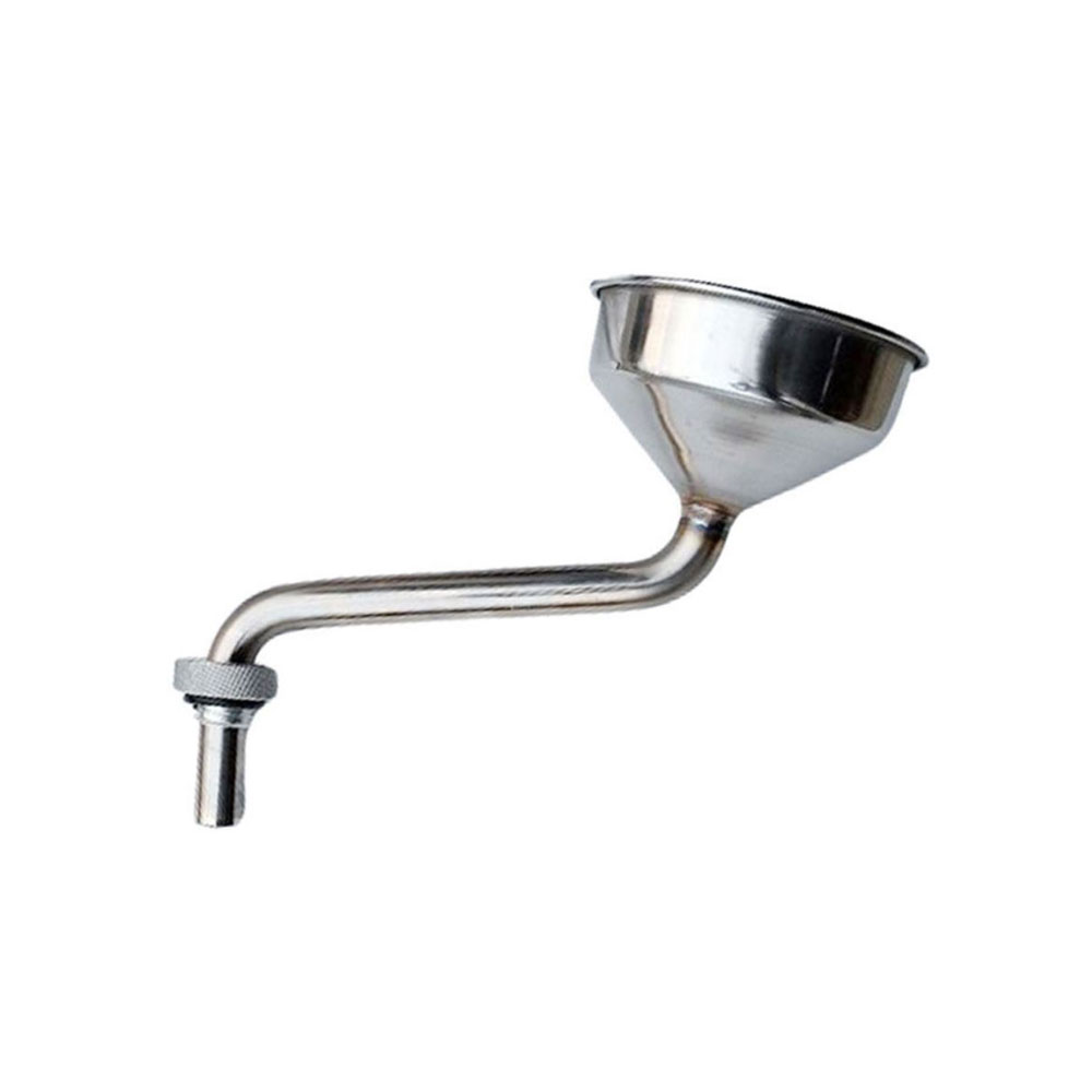 스타리아 오일깔대기 오일주입기 엔진오일교환 스텐레스 원형 자립형 나사 깔때기 국산, 1개 56,000원