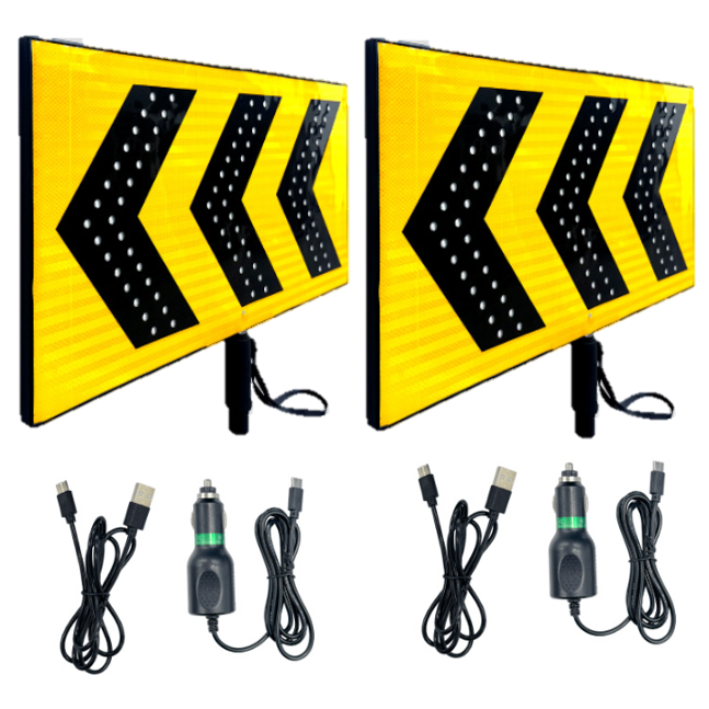 충전식 LED 점멸 갈매기 / 800 x 400 양면 / 완충시 8시간 사용 / 공사장 깜빡이 점멸등 주의등 고속도로 공사장 현장 차량우회 추돌주의 407,000원