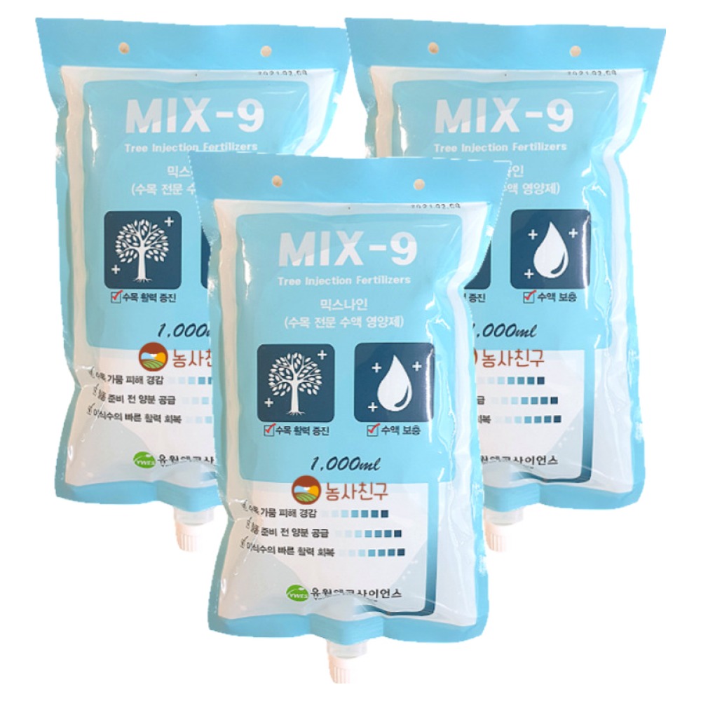 농사친구 믹스나인 소나무 수간주사액 나무 수액 영양제 52,940원