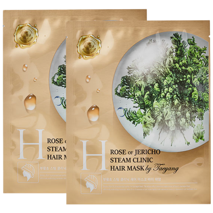청담스타일 포레스트 부활초 스팀 클리닉 헤어팩 2매, 2개, 40g 10,960원