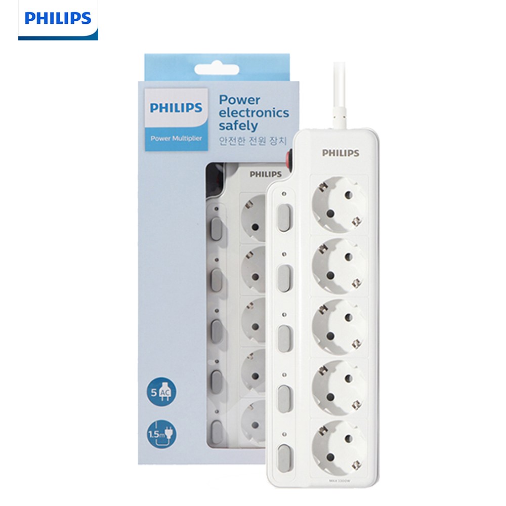 필립스 고용량 멀티탭 3520W 개별 스위치 5구 3구 4구 2구 23,500원