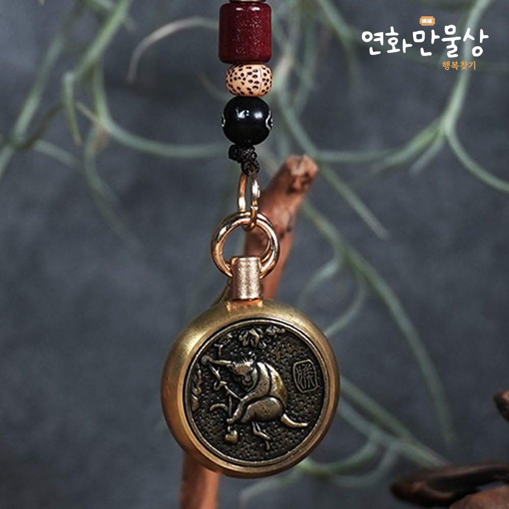 연화만물상 12간지 키링 액막이 행운 재물운 열쇠고리, 1개, 원숭이띠 5,800원