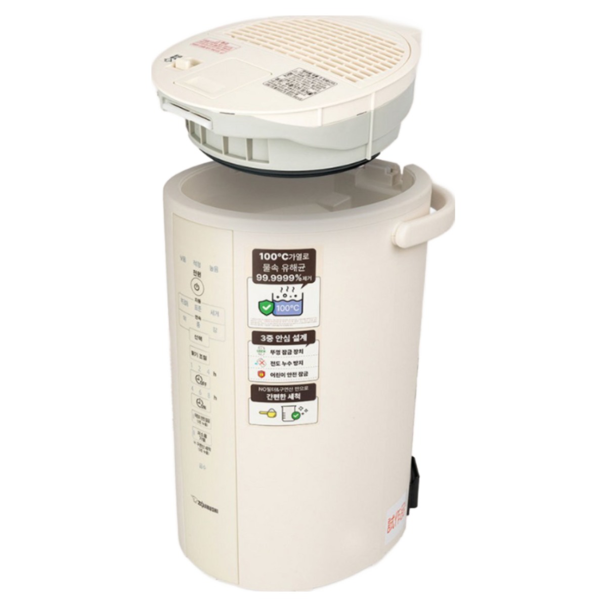 [공식몰] 조지루시 스팀 가열식 가습기 대용량 4리터형 오프화이트 329,000원