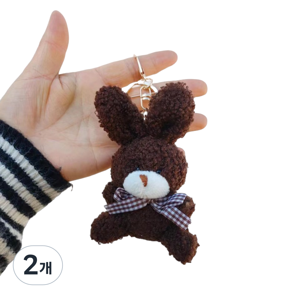 대어 스토어 토끼인형 귀여운 키링 가방 장식 키홀더 10,800원