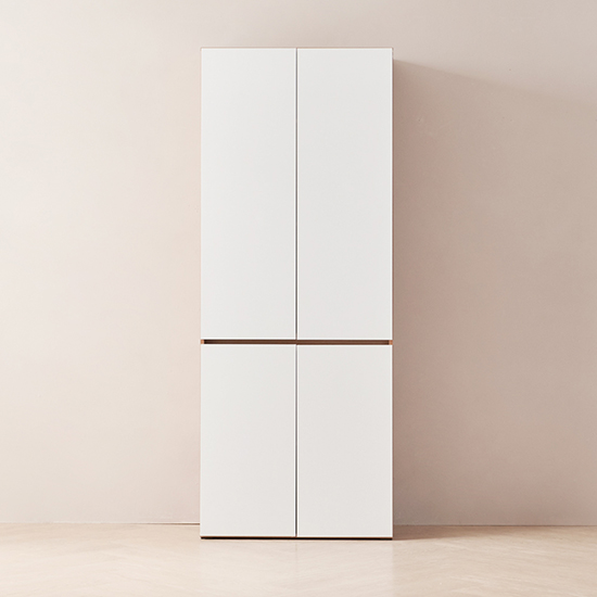 레브 800 키큰장 양문형 수납장 팬트리 냉장고장, 오크화이트(DRC915KWC) 165,000원