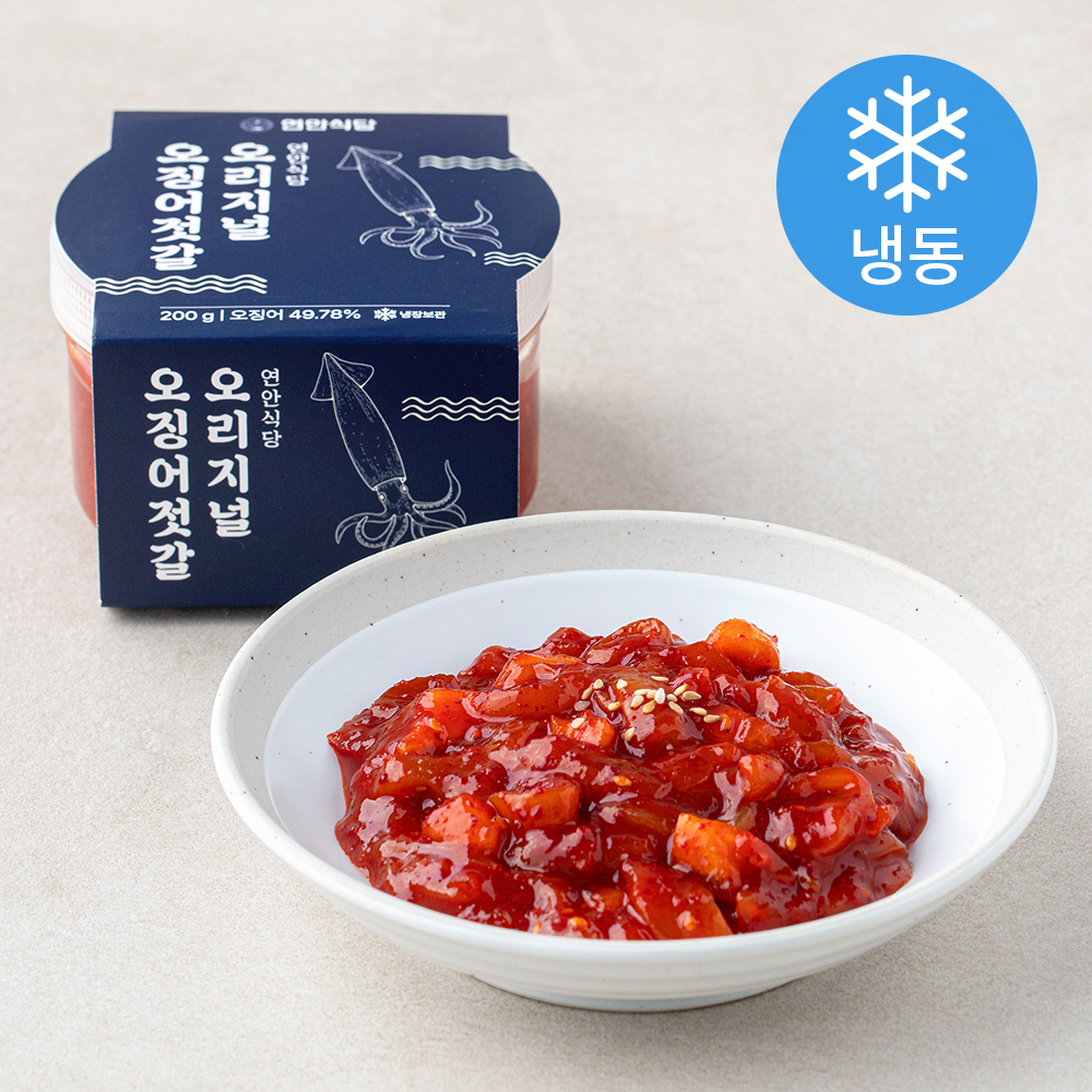 [로켓프레시] 연안식당 오징어 젓갈, 200g, 1개 10,650원