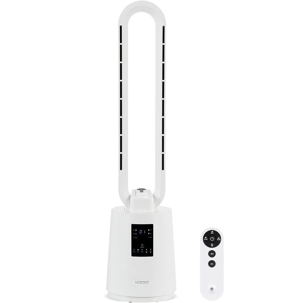 유니맥스 BLDC모터 12단 풍속 날개 없는 선풍기 76,300원