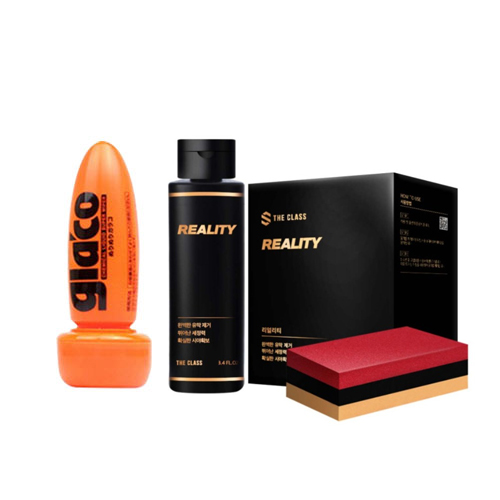 소프트99 글라코 G-4X 플러스 유리 발수코팅 45km 75ml+더클래스 리얼리티 유막제거제 산화세륨 물때제거 200ml 27,800원