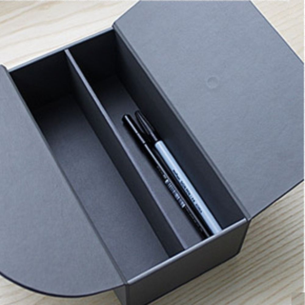 고급 대용량 많이들어가는 공간넓은 칸막이 필기구수납 가죽 필통 사각 5색 32,790원