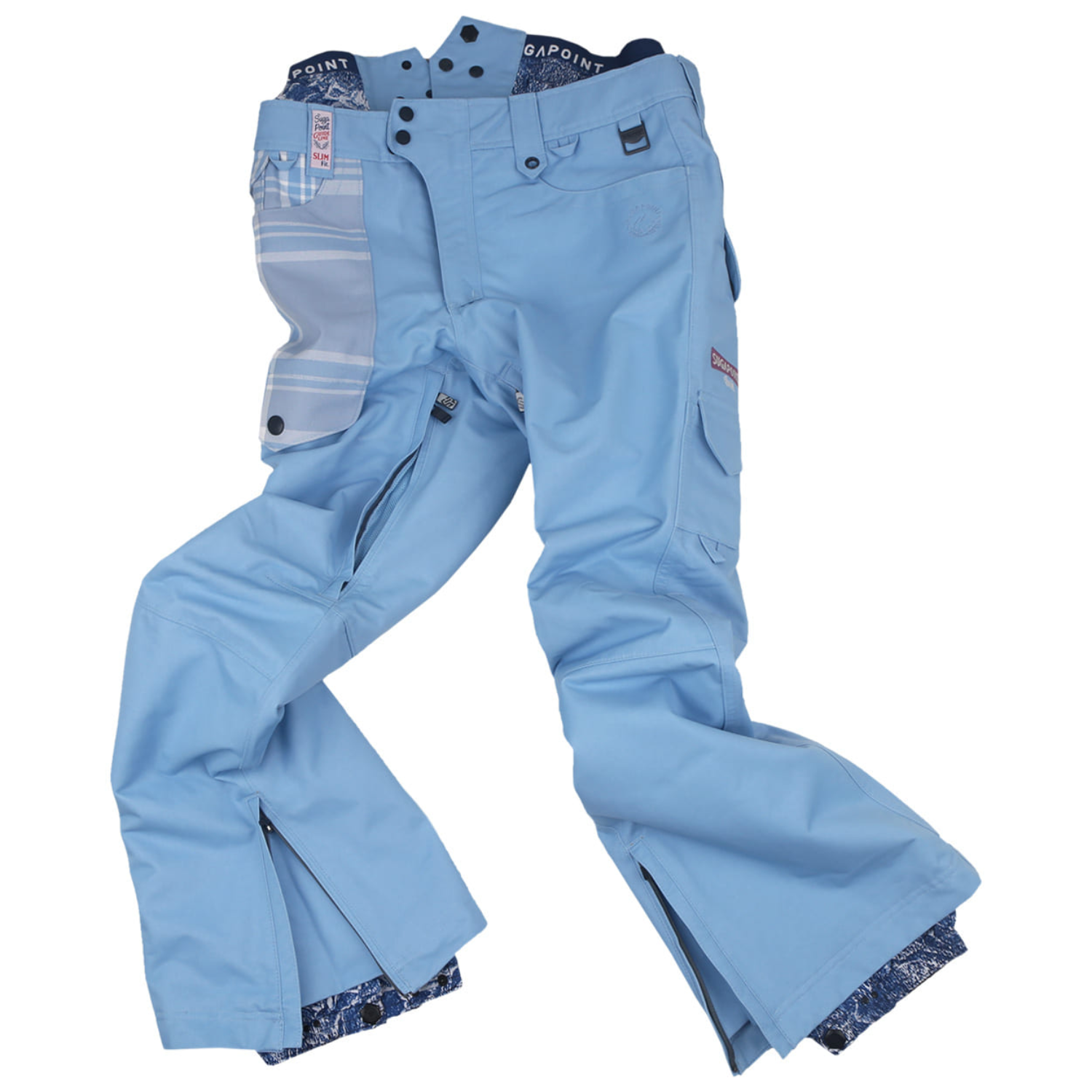 슈가포인트 남성 스노보드/스키 슬림핏 바지 고어텍스기능 이음매방수테이핑 Orion P 90,000원