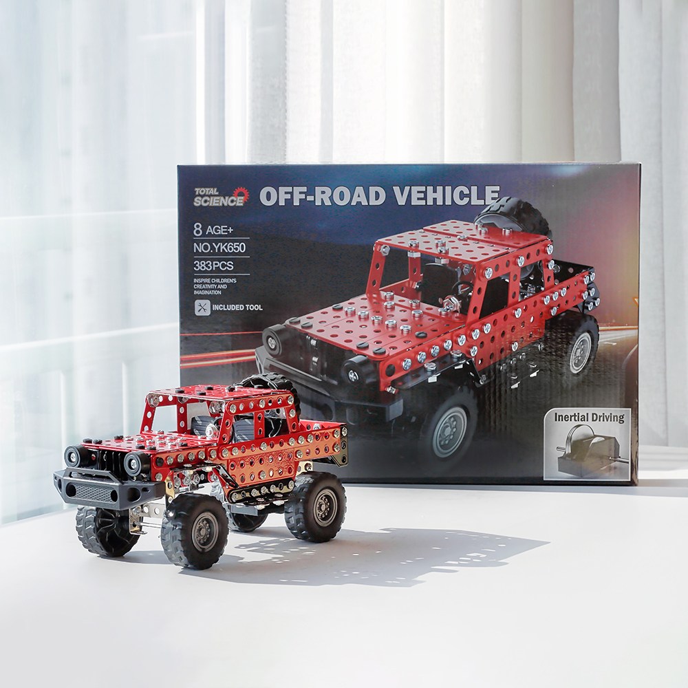 토탈사이언스 네온 오프로드 트럭 383P 1세트 STEM 과학완구 자동차 만들기 1세트, 1세트 29,700원