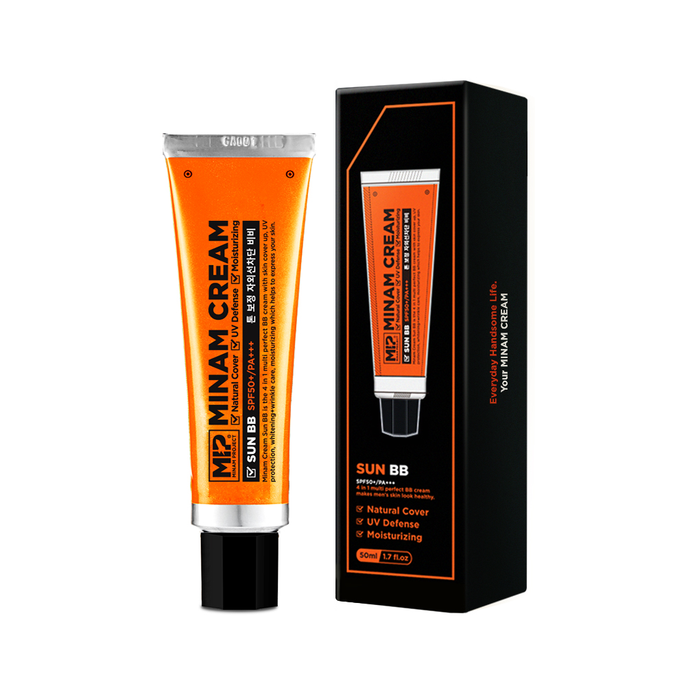 미프 미남크림 썬 비비 남성용 비비크림 SPF50+ PA+++ 50ml, 단일색상, 1개 15,890원