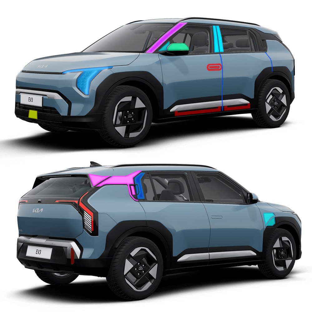 스킨엑스 EV3 에어 어스 외장필수패키지B PPF 차량보호필름 179,000원