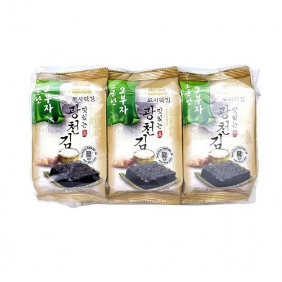 삼부자 오부자 광천 도시락김 4 g 9개입 9,200원