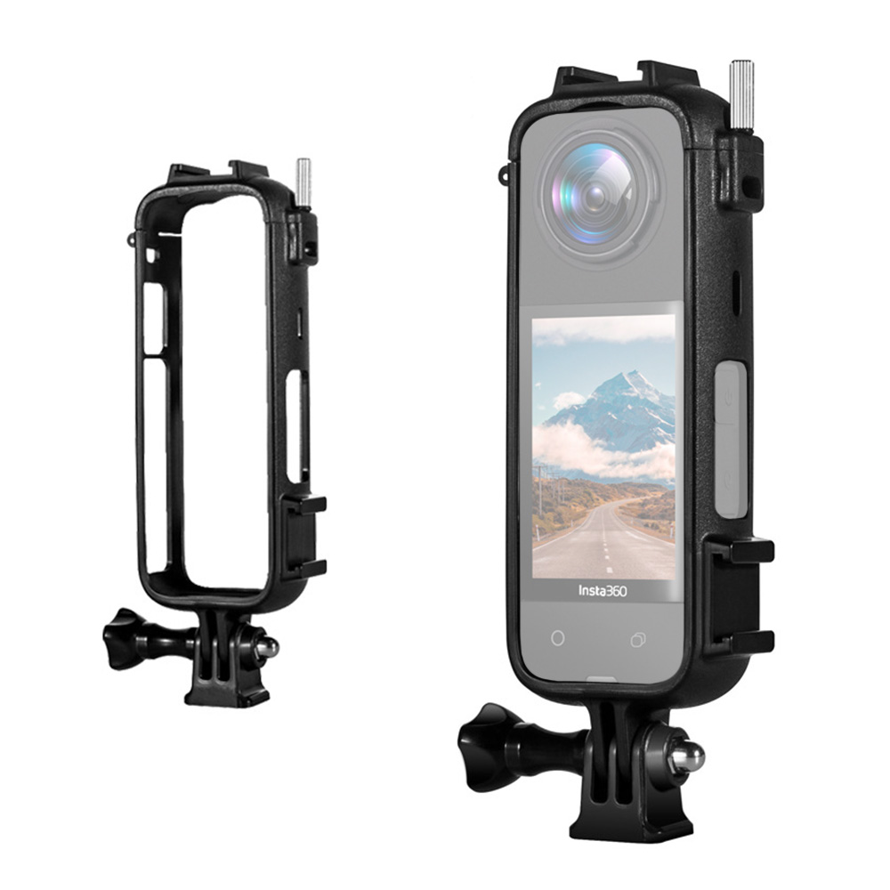 인스타360 X4 전용 멀티 유틸리티 프레임 듀얼 콜드슈 케이스 핫슈 Insta360 X4 악세사리, 1개, 단품 12,940원