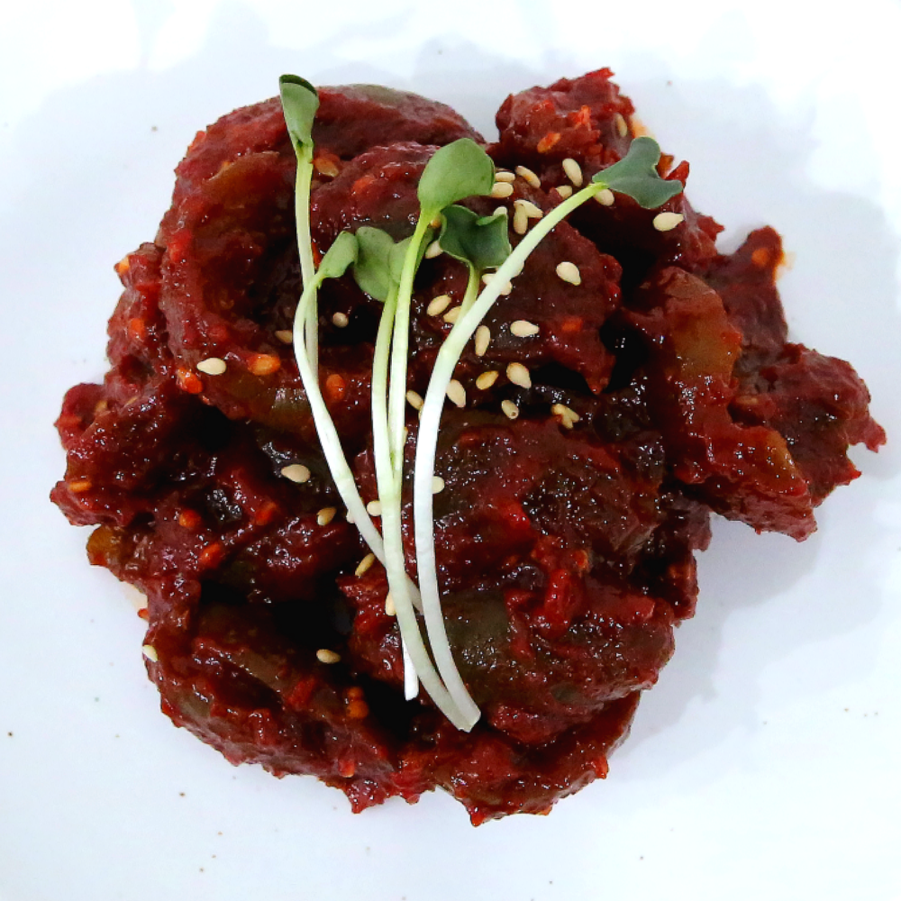 동백찬 매실 장아찌 무침 2kg 4kg 8kg 16kg 고추장 양념 무침 업소용 대용량 식당 가게, 500g, 2개 26,990원