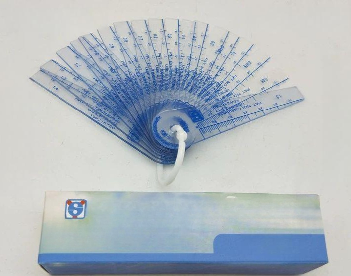 플라스틱 갭게이지 고정밀 PVC 투명 간격 두께측정기 19,500원