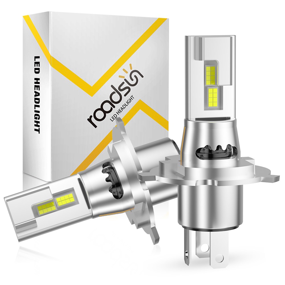 울트라 브라이트 화이트 LED 자동차 헤드라이트 6000K 고출력 주행용 전구 플러그 앤 플레이, H4, 2개 83,320원